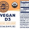 Vimergy D3 vitamīns - 13,3ml