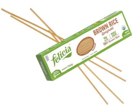 Brūnie rīsu spageti 250g, bioloģiski |
