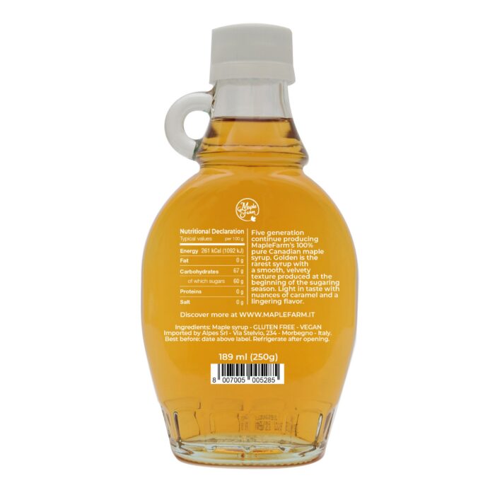 Kļavu sīrups Gold 189ml | Maple Farm - Image 2