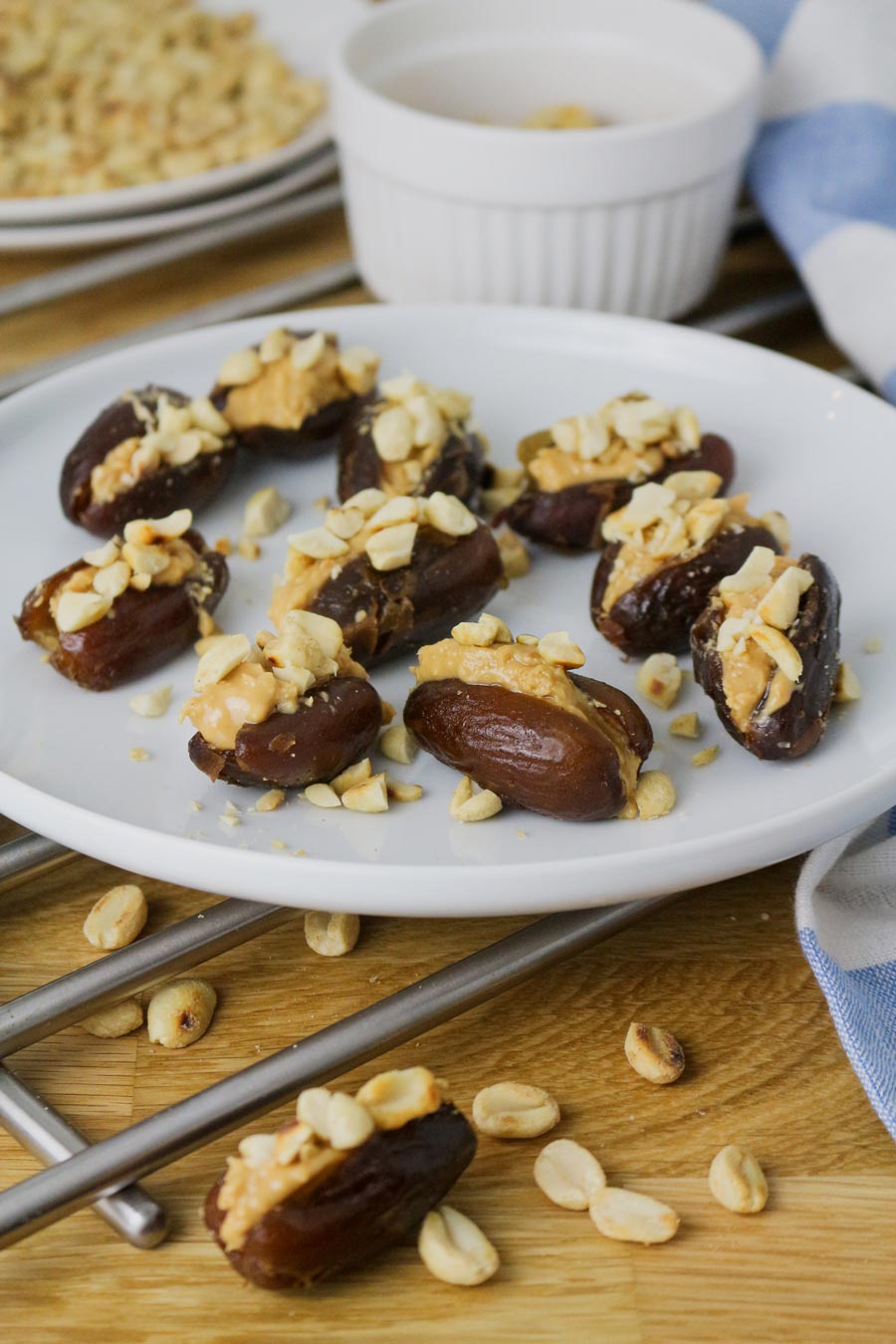 Snickers dateļu kumosiņi ar zemesriekstu kremu