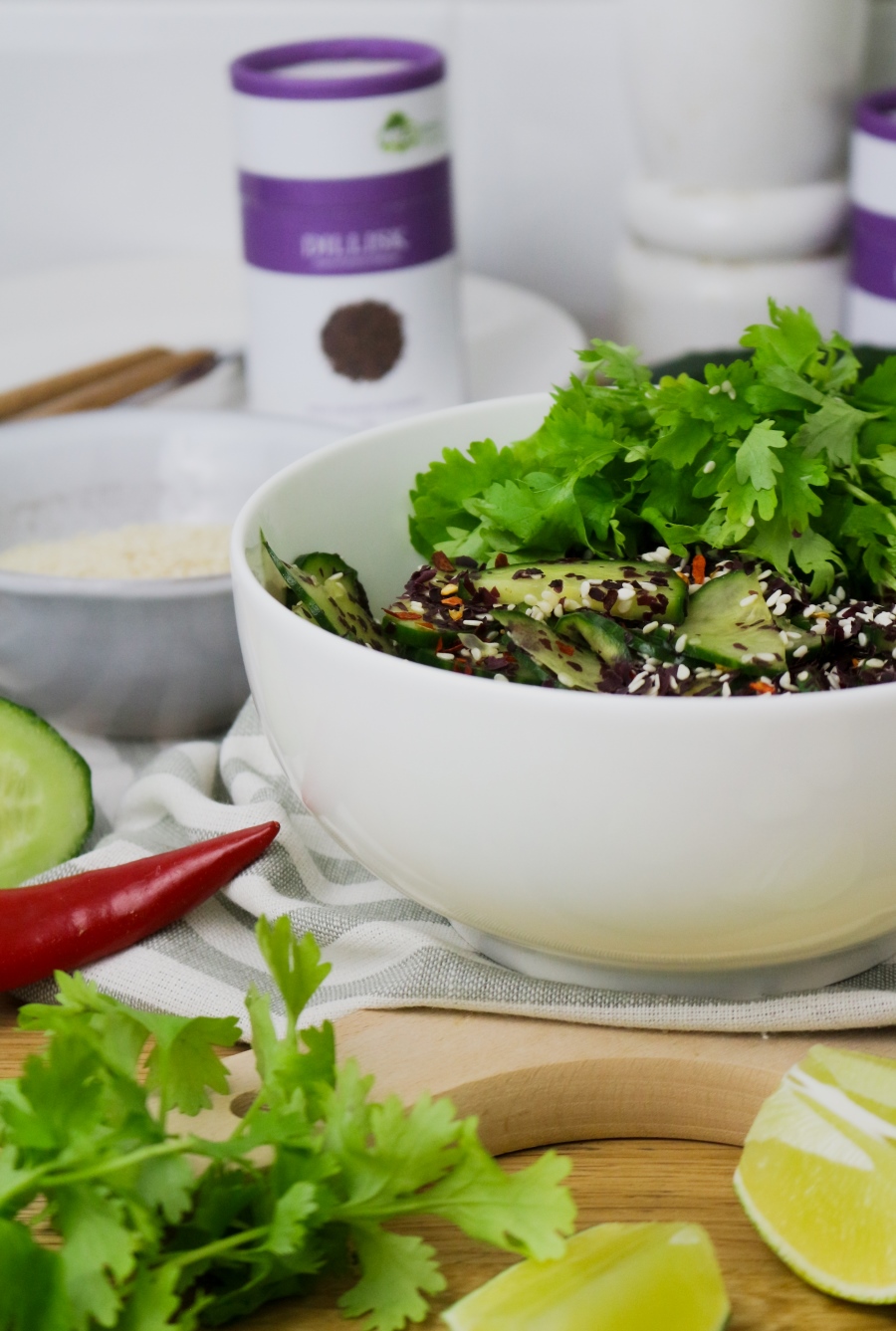 Gurķu salāti Āzijas gaumē